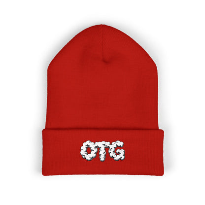 Embroidered OTG Beanie — Cozy Cuffed Knit Hat