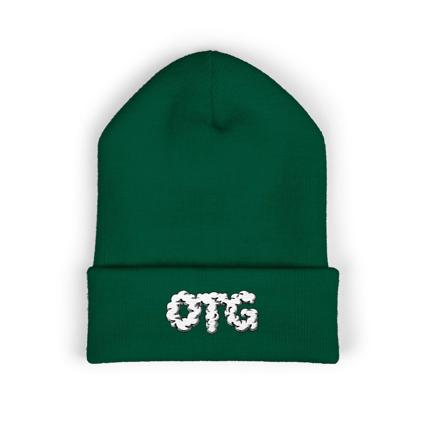 Embroidered OTG Beanie — Cozy Cuffed Knit Hat