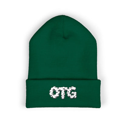 Embroidered OTG Beanie — Cozy Cuffed Knit Hat