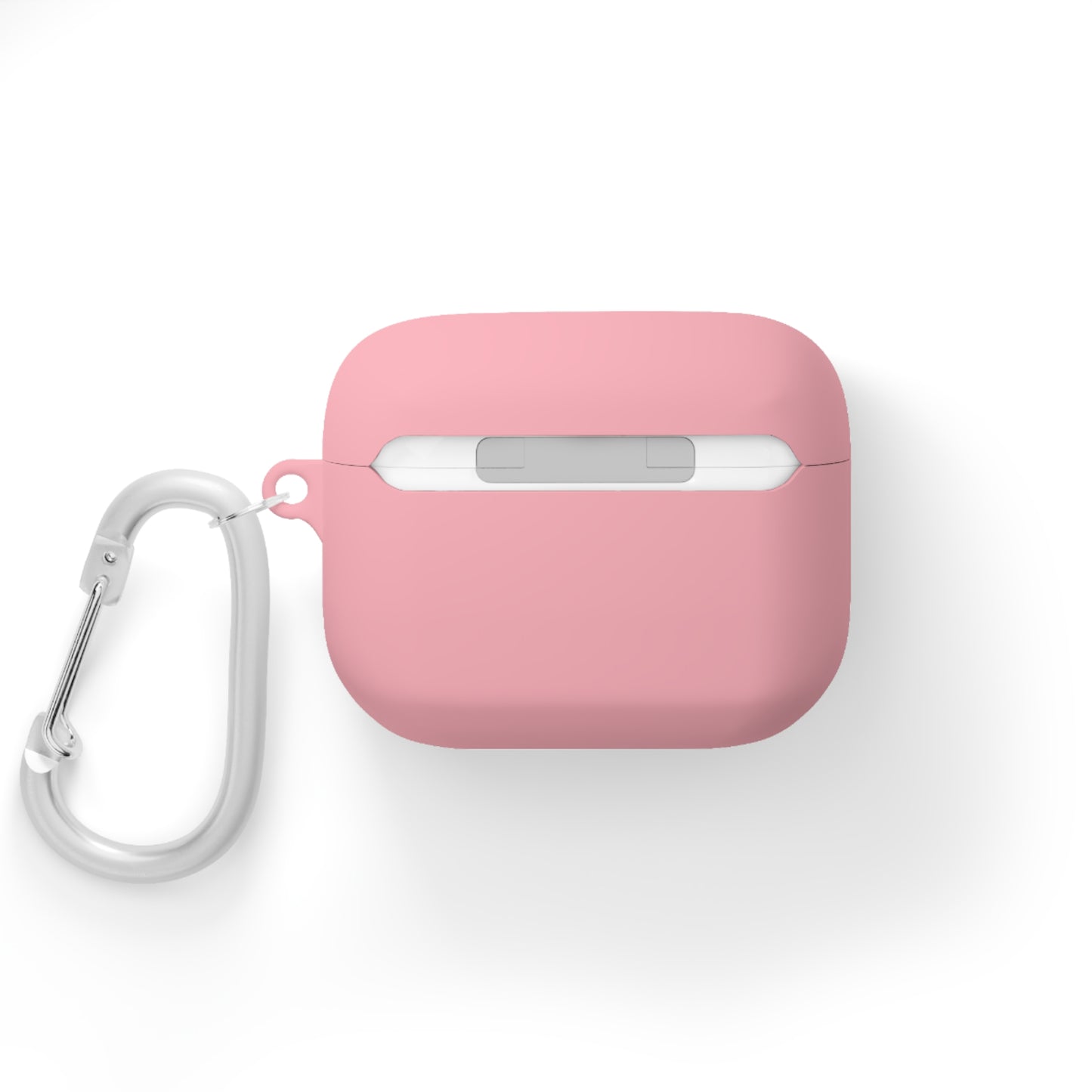 "Off The Grid" AirPods Case Cover — Minimal Protective Silicone Case with Carabiner