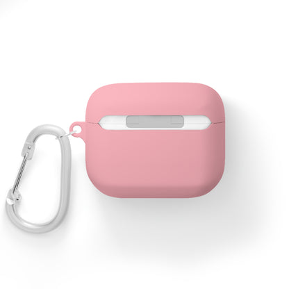"Off The Grid" AirPods Case Cover — Minimal Protective Silicone Case with Carabiner