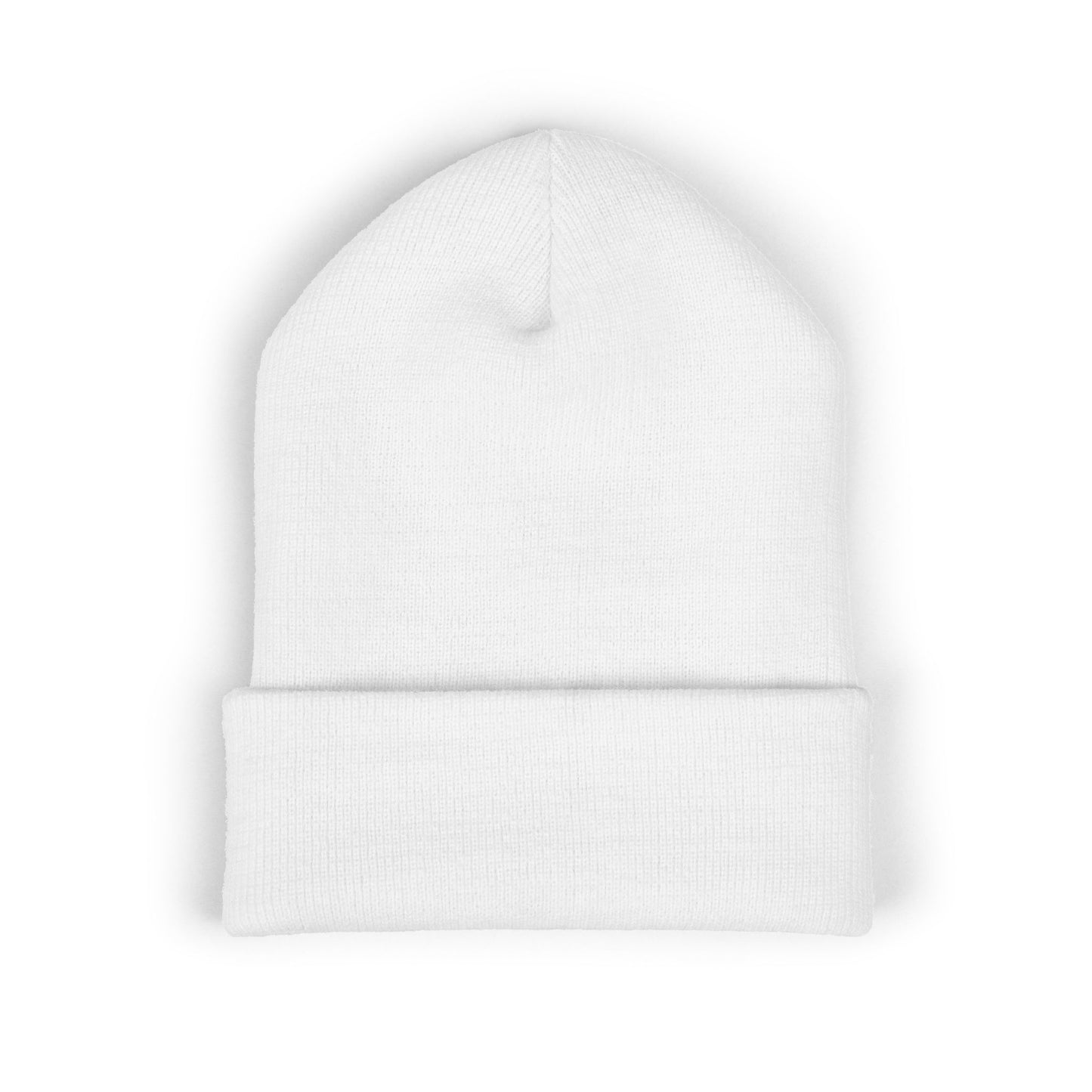 Embroidered OTG Beanie — Cozy Cuffed Knit Hat