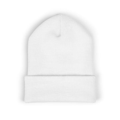 Embroidered OTG Beanie — Cozy Cuffed Knit Hat