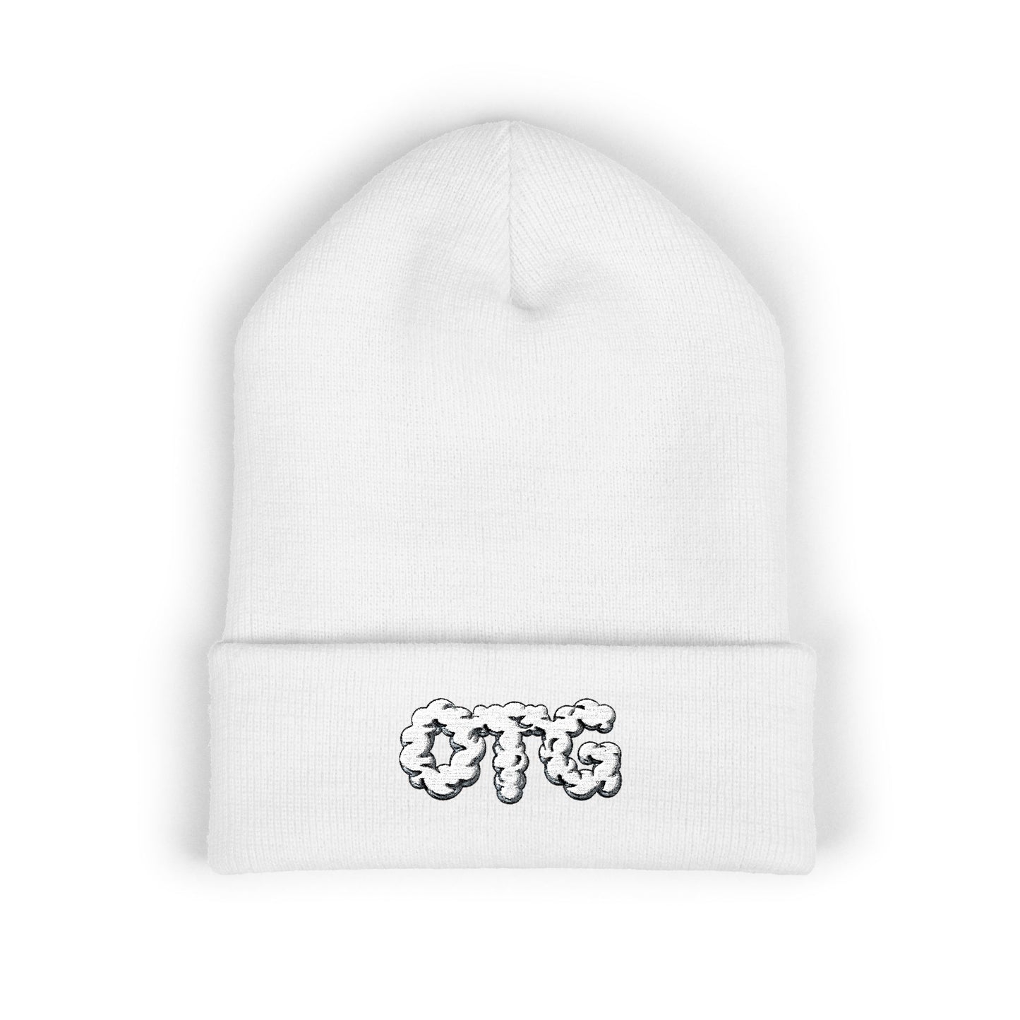 Embroidered OTG Beanie — Cozy Cuffed Knit Hat