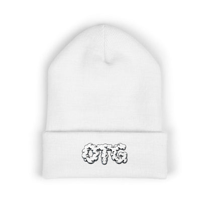 Embroidered OTG Beanie — Cozy Cuffed Knit Hat