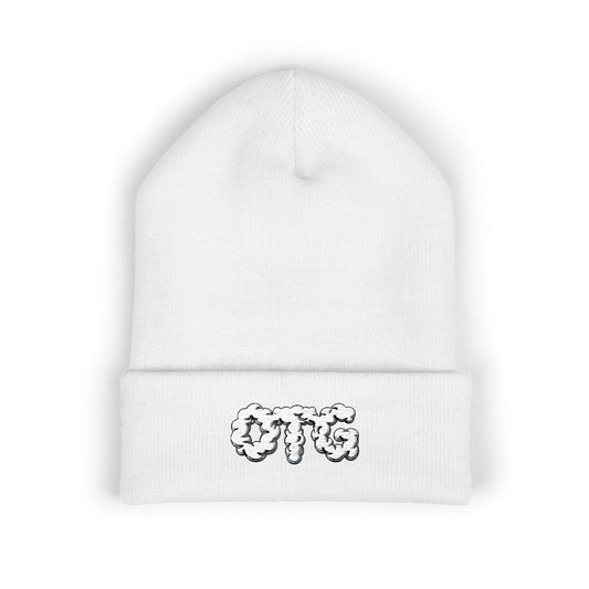 Embroidered OTG Beanie — Cozy Cuffed Knit Hat