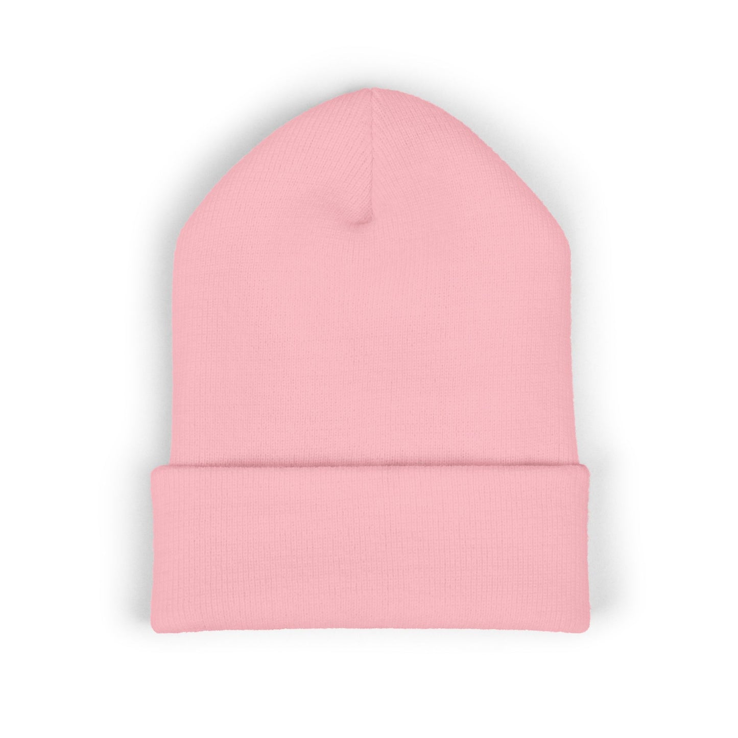 Embroidered OTG Beanie — Cozy Cuffed Knit Hat