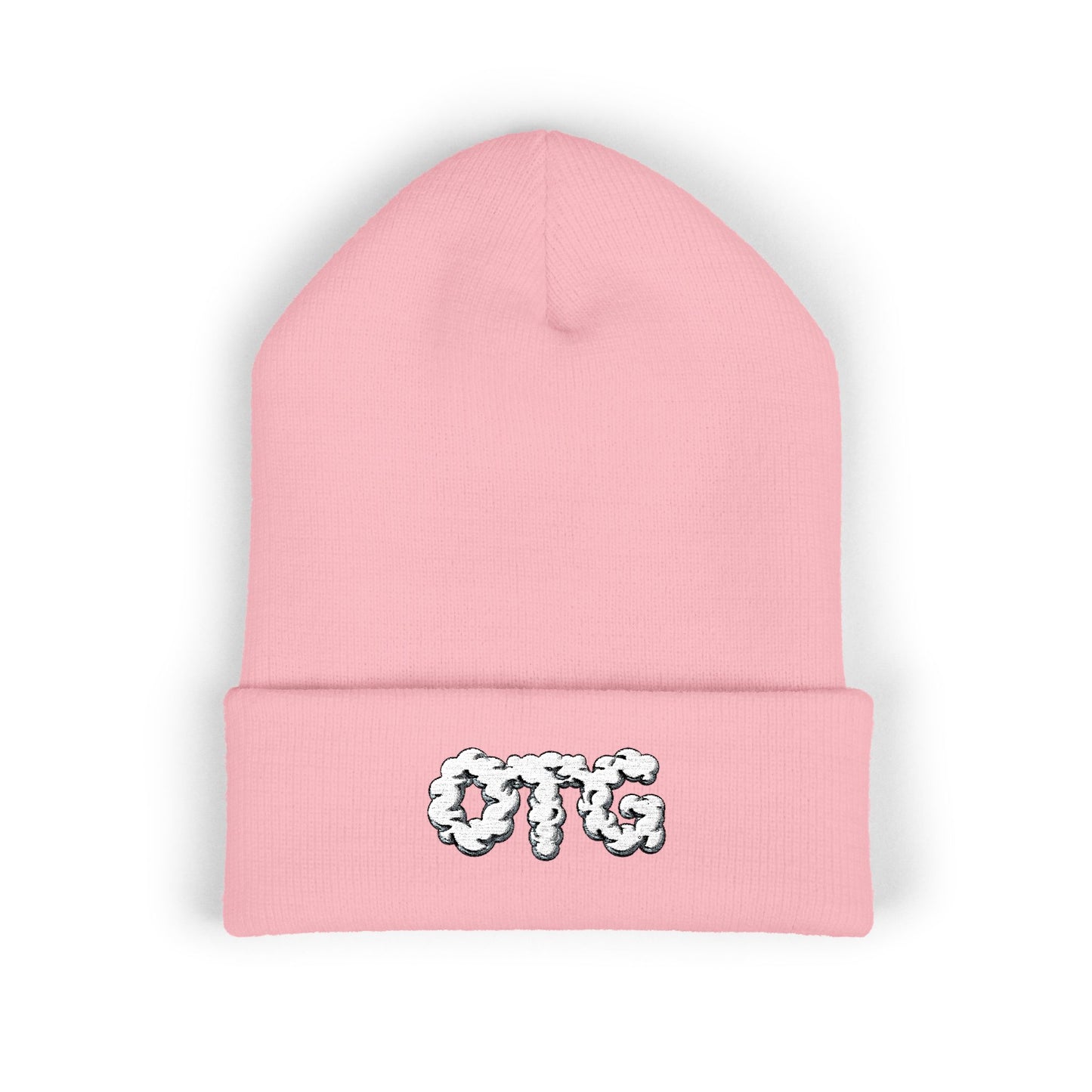 Embroidered OTG Beanie — Cozy Cuffed Knit Hat