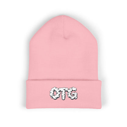 Embroidered OTG Beanie — Cozy Cuffed Knit Hat