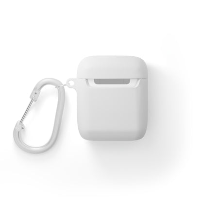 "Off The Grid" AirPods Case Cover — Minimal Protective Silicone Case with Carabiner