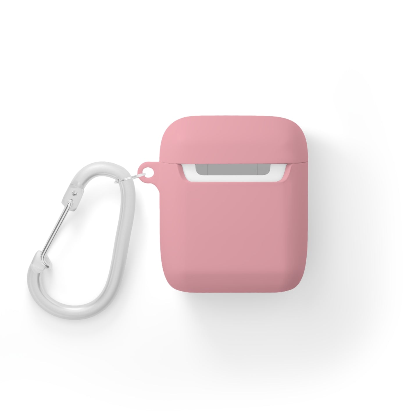 "Off The Grid" AirPods Case Cover — Minimal Protective Silicone Case with Carabiner