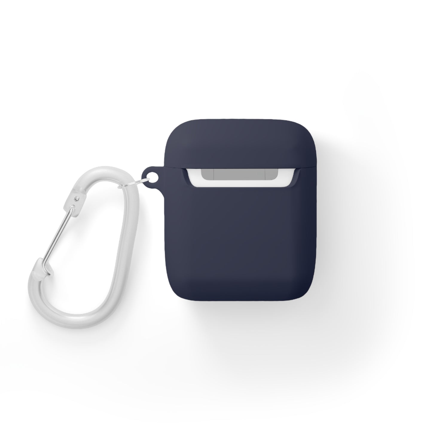 "Off The Grid" AirPods Case Cover — Minimal Protective Silicone Case with Carabiner