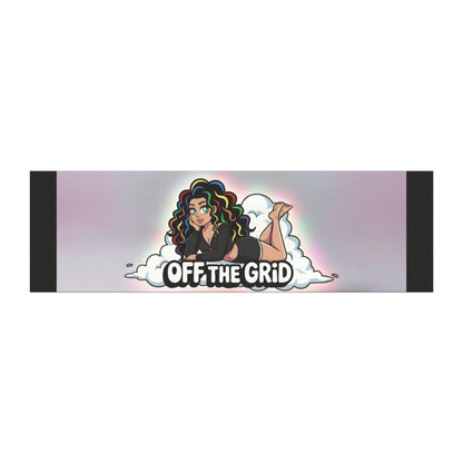 Car Magnet — "Off The Grid" Retro Pinup Design