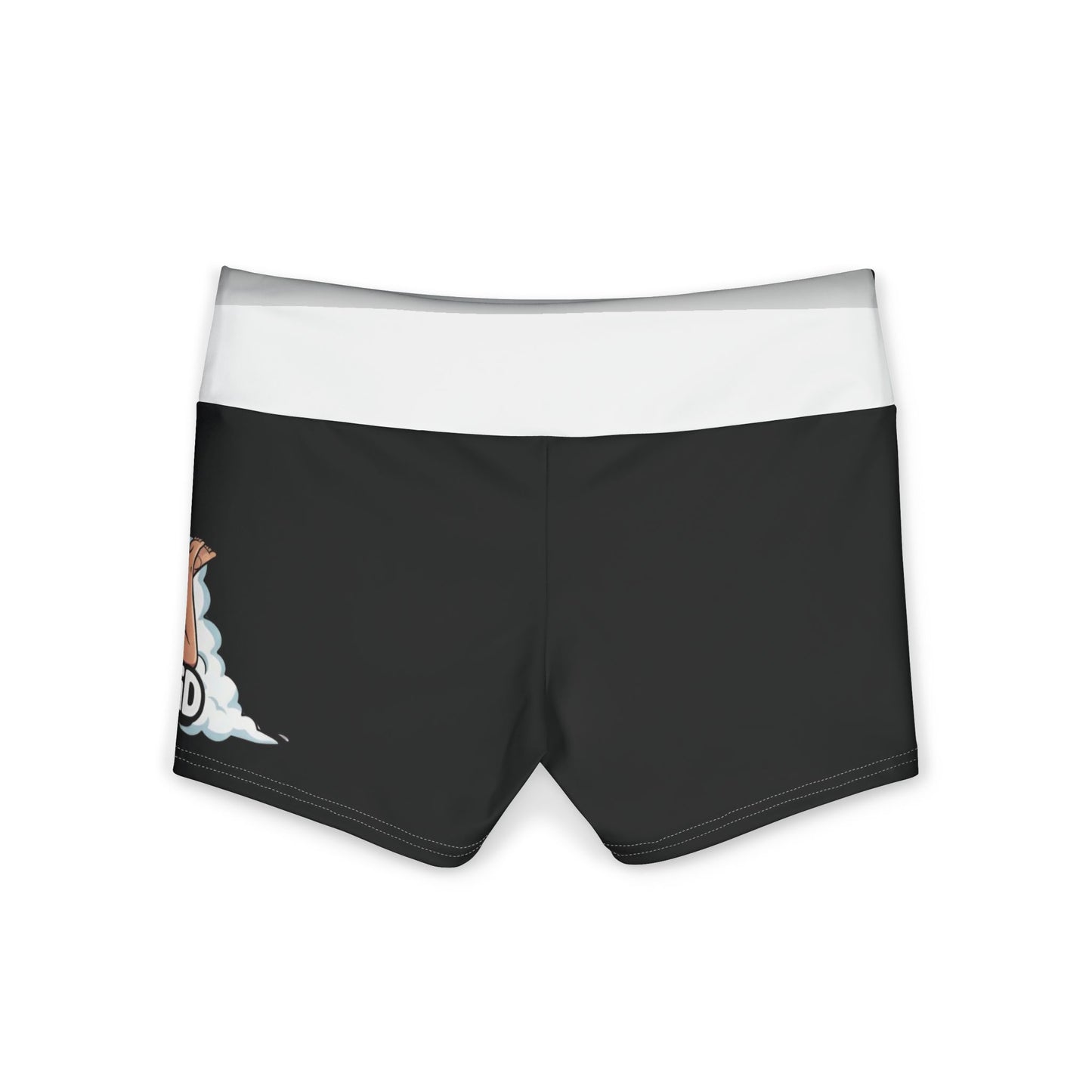 Women's Polyester Yoga Shorts (AOP)