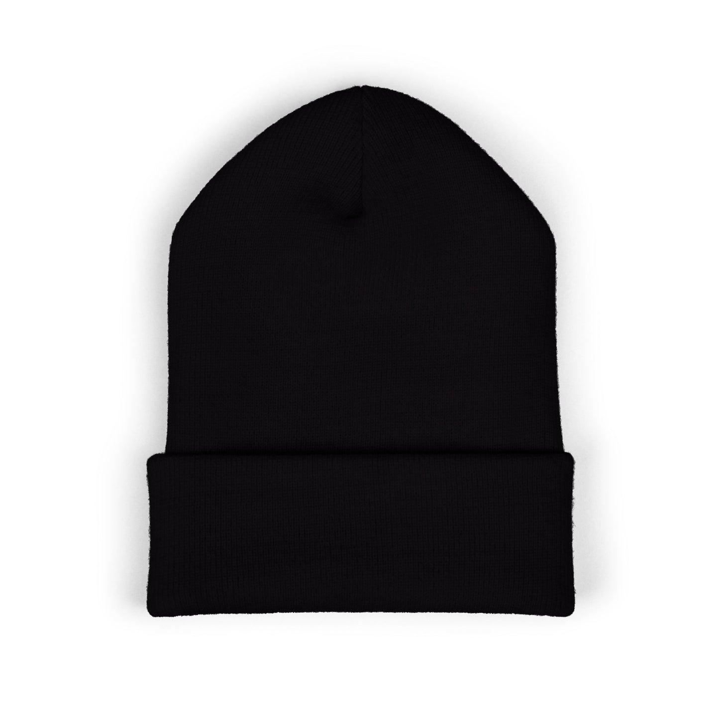 Embroidered OTG Beanie — Cozy Cuffed Knit Hat