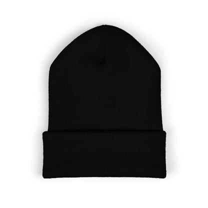 Embroidered OTG Beanie — Cozy Cuffed Knit Hat