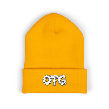 Embroidered OTG Beanie — Cozy Cuffed Knit Hat