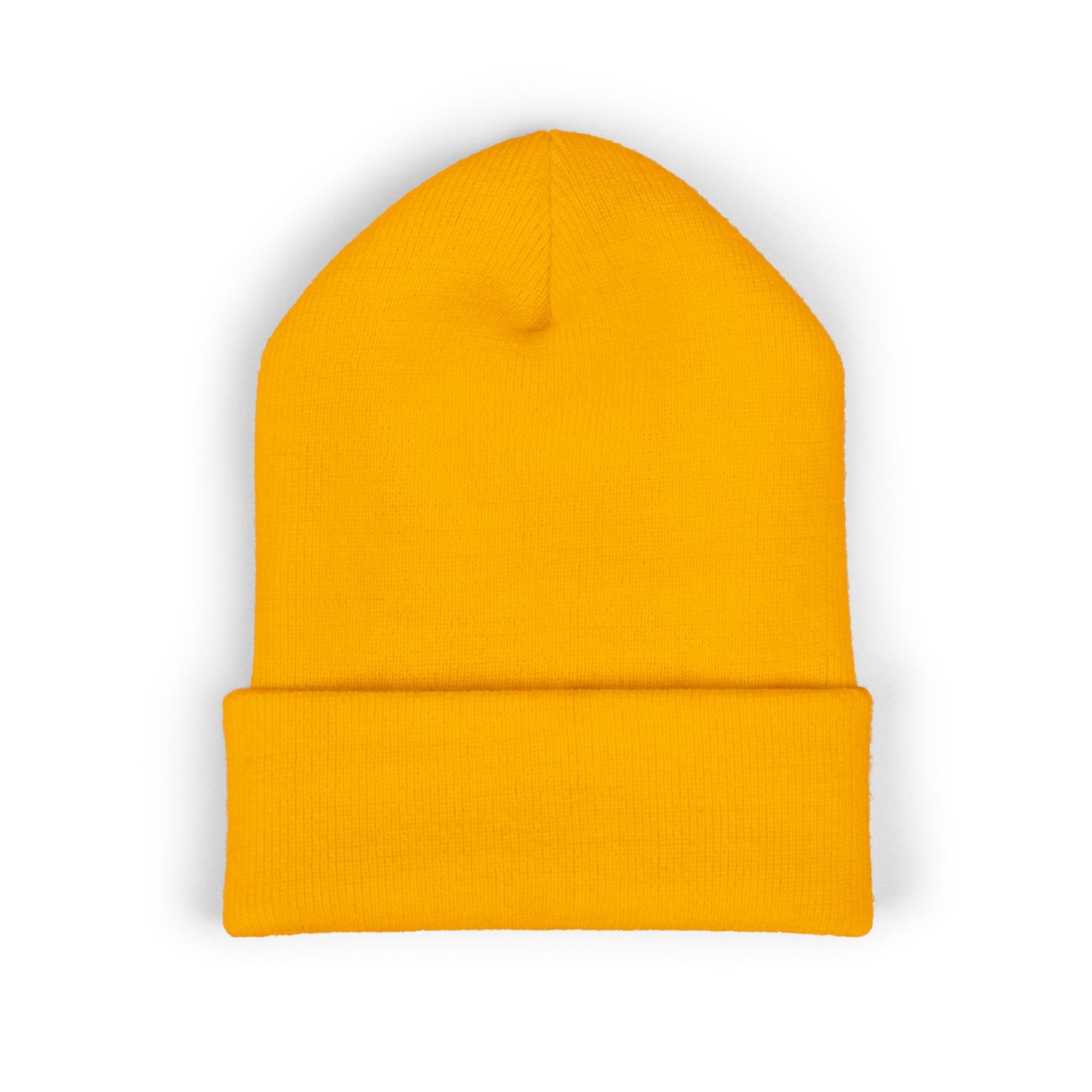 Embroidered OTG Beanie — Cozy Cuffed Knit Hat