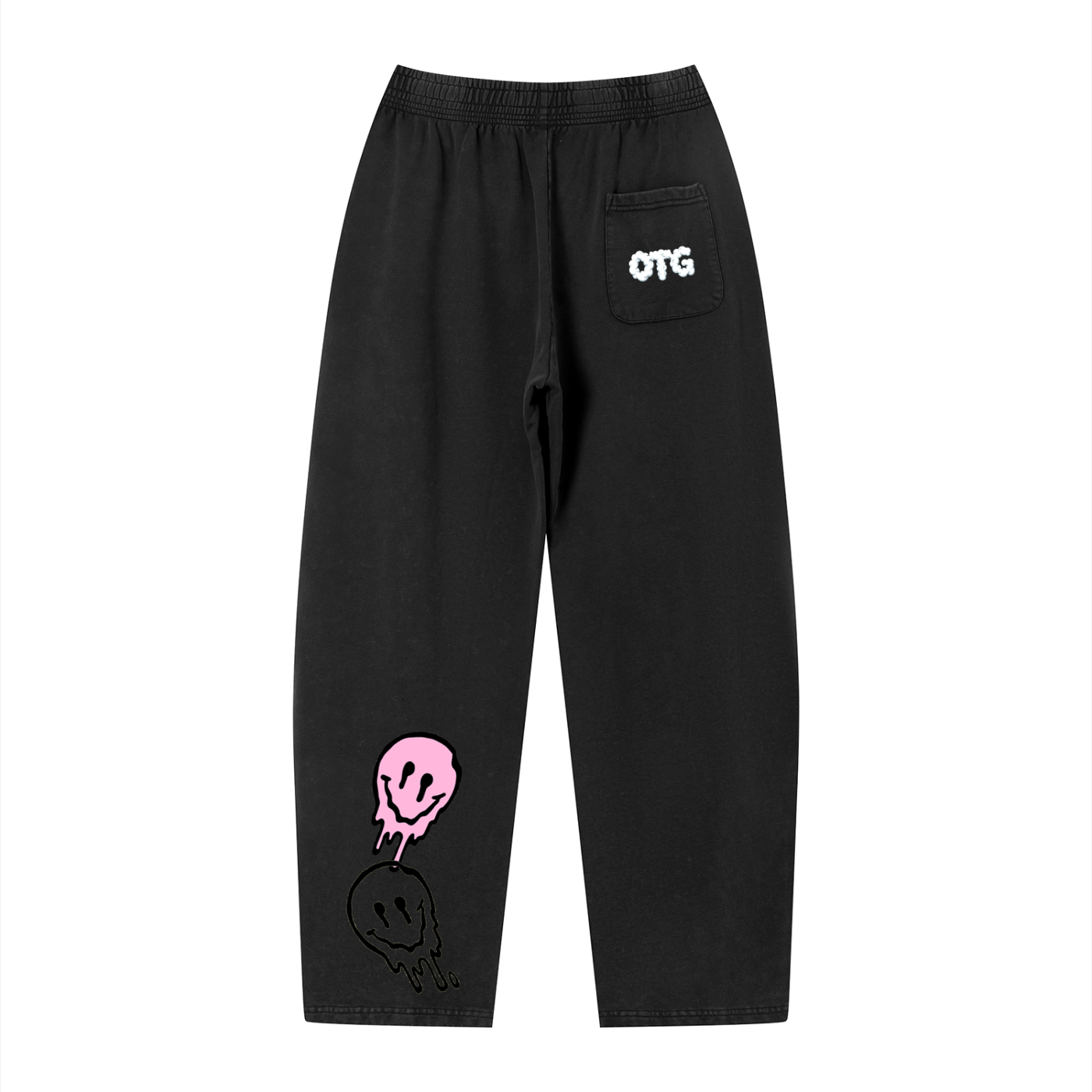 Unisex Vintage Wash Loose Sweatpants