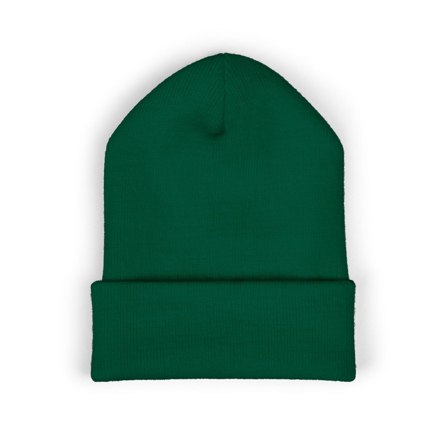 Embroidered OTG Beanie — Cozy Cuffed Knit Hat