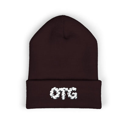 Embroidered OTG Beanie — Cozy Cuffed Knit Hat