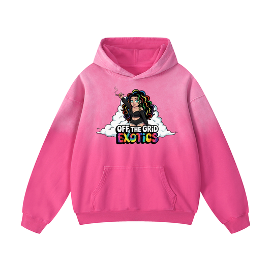 Heavyweight Sunfade Oversized Hoodie