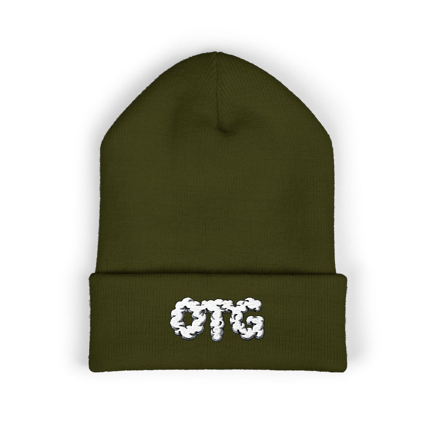 Embroidered OTG Beanie — Cozy Cuffed Knit Hat