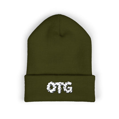 Embroidered OTG Beanie — Cozy Cuffed Knit Hat