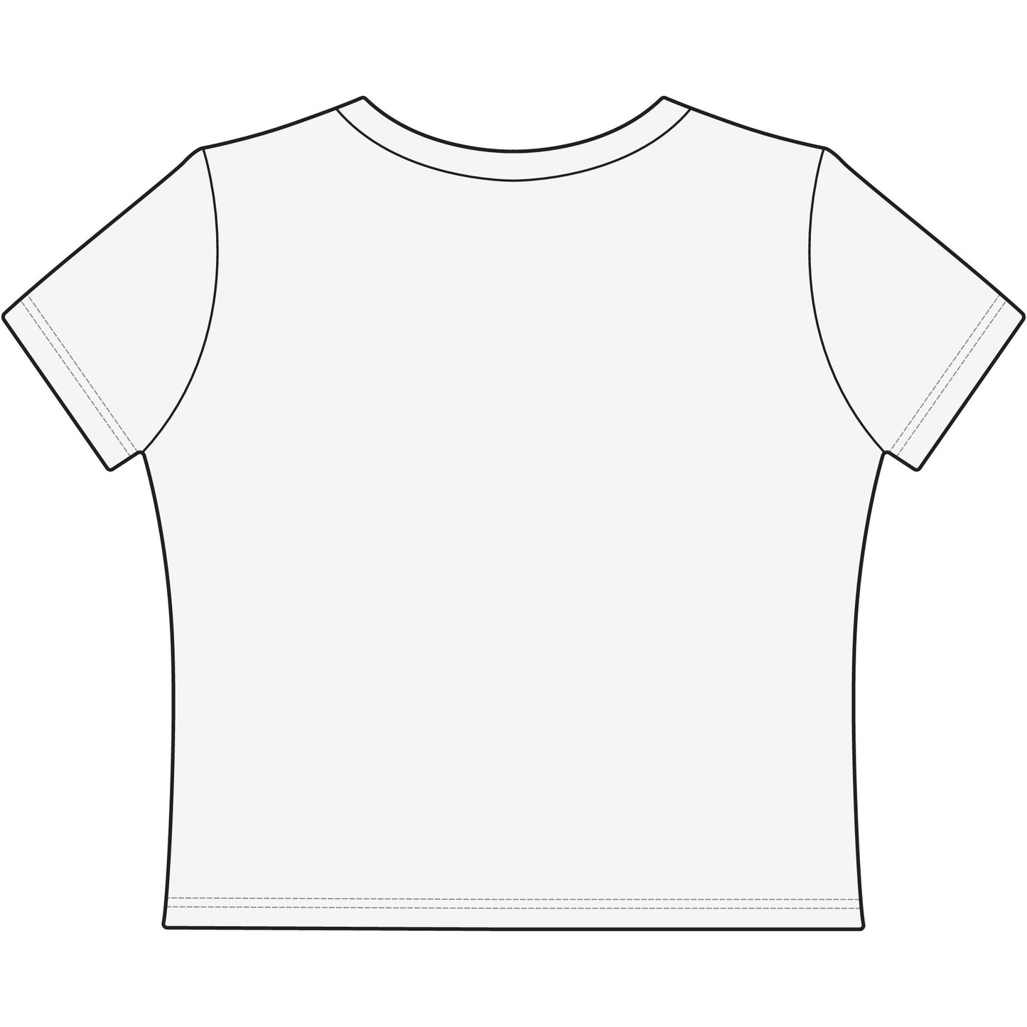 Off The Grid Women's Baby Tee — Casual Cropped Graphic Tee for Travel & Adventure Lovers