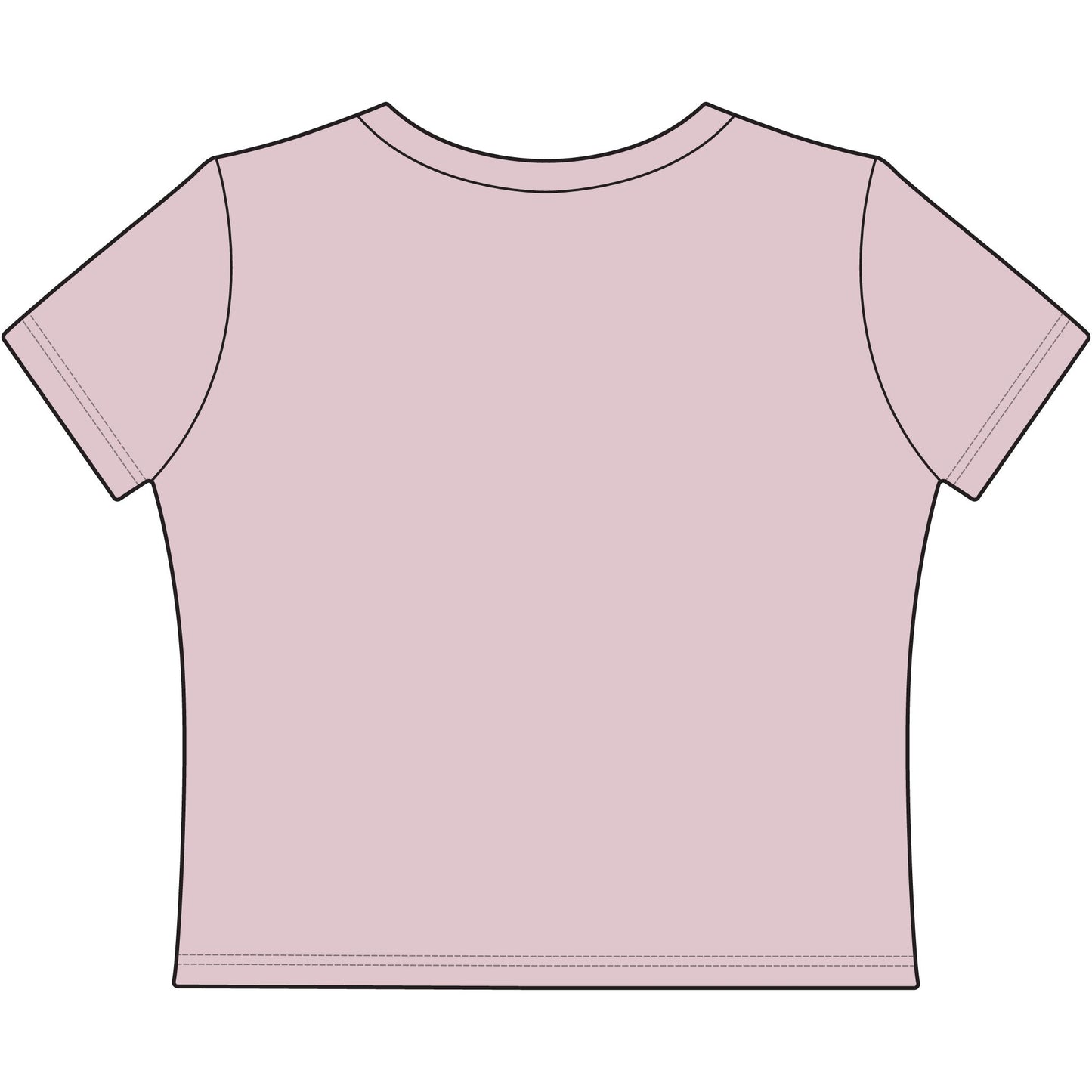 Off The Grid Women's Baby Tee — Casual Cropped Graphic Tee for Travel & Adventure Lovers