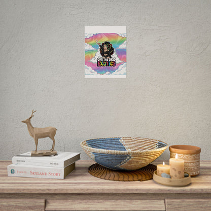 Rolled Poster — "Off The Grid Exotics" Rainbow Cloud Art Print