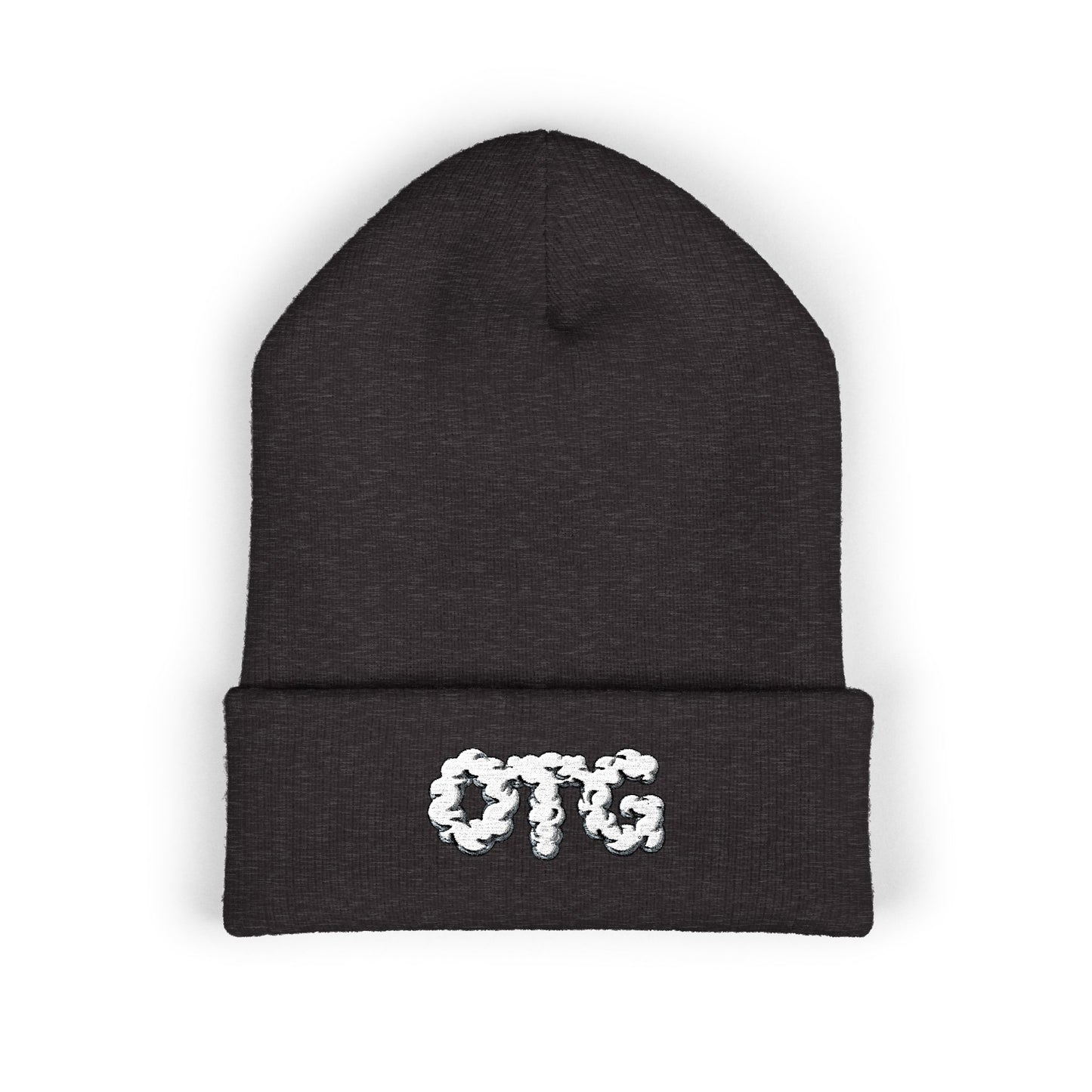 Embroidered OTG Beanie — Cozy Cuffed Knit Hat