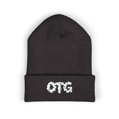 Embroidered OTG Beanie — Cozy Cuffed Knit Hat