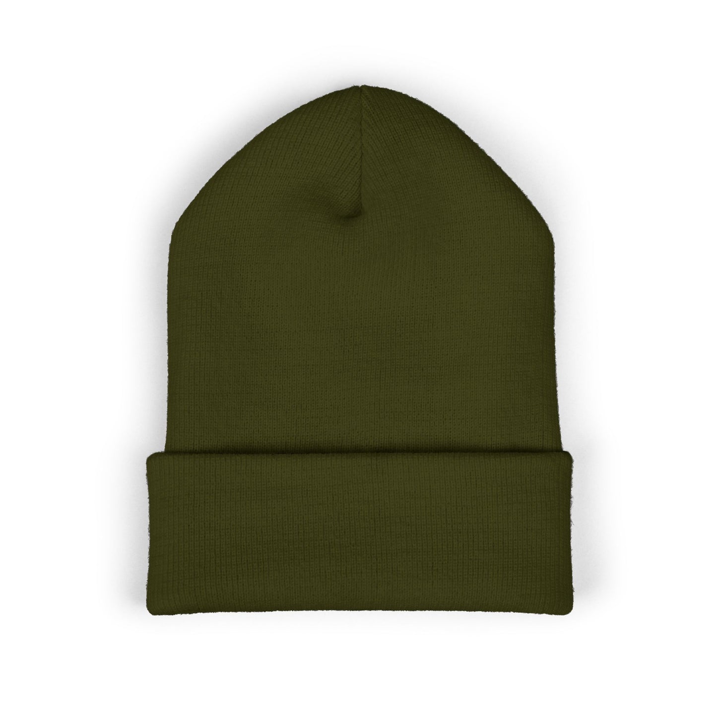 Embroidered OTG Beanie — Cozy Cuffed Knit Hat