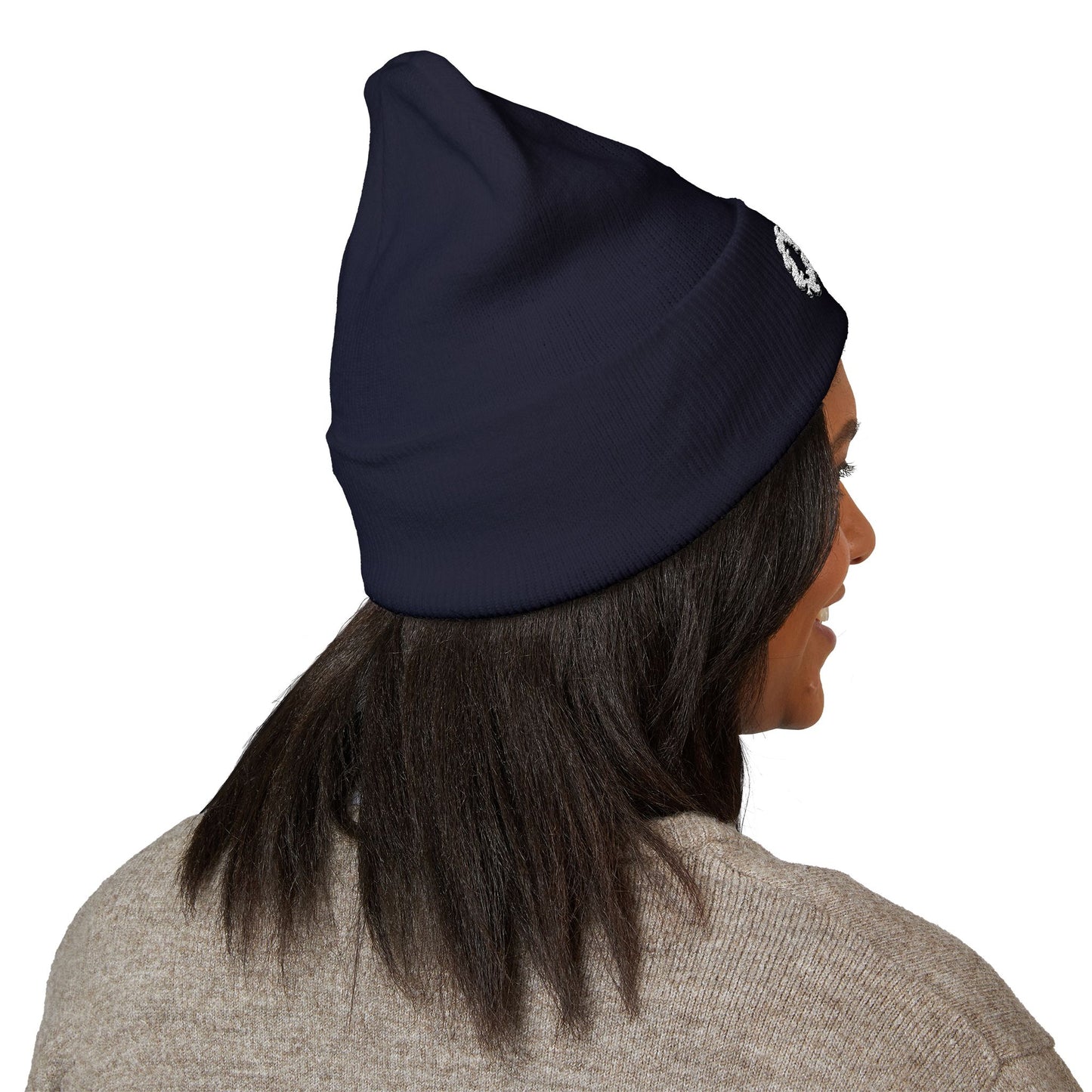 Embroidered OTG Beanie — Cozy Cuffed Knit Hat