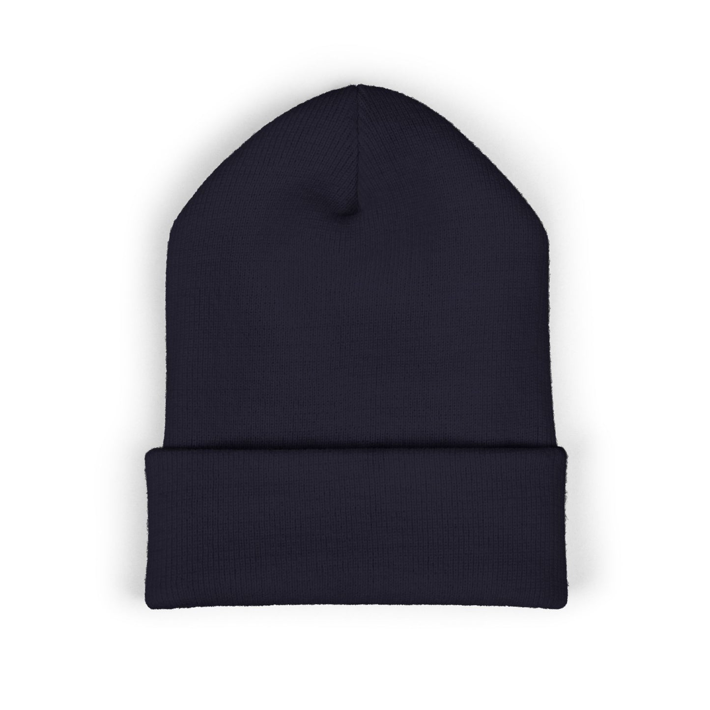Embroidered OTG Beanie — Cozy Cuffed Knit Hat