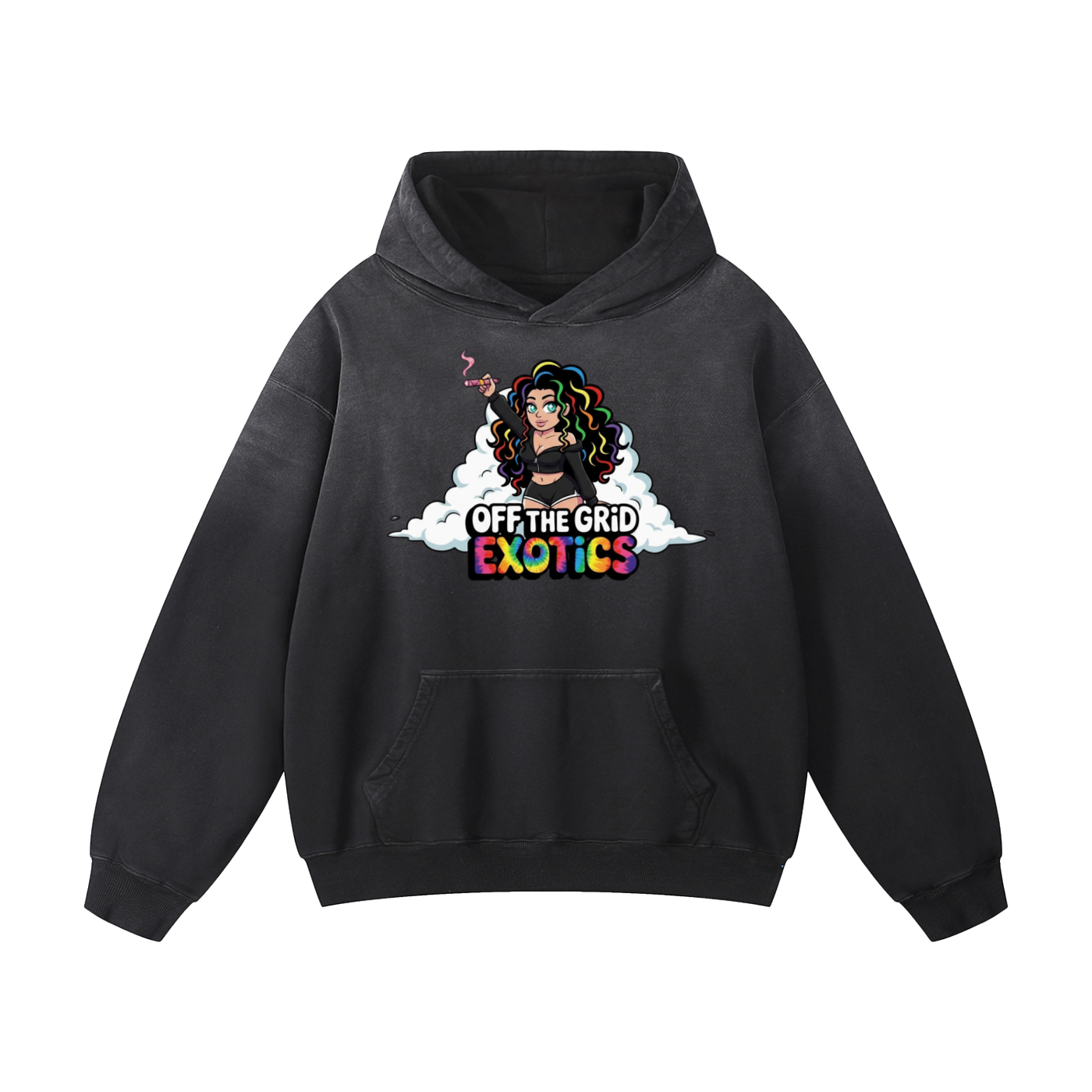 Heavyweight Sunfade Oversized Hoodie