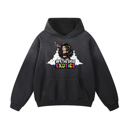 Heavyweight Sunfade Oversized Hoodie