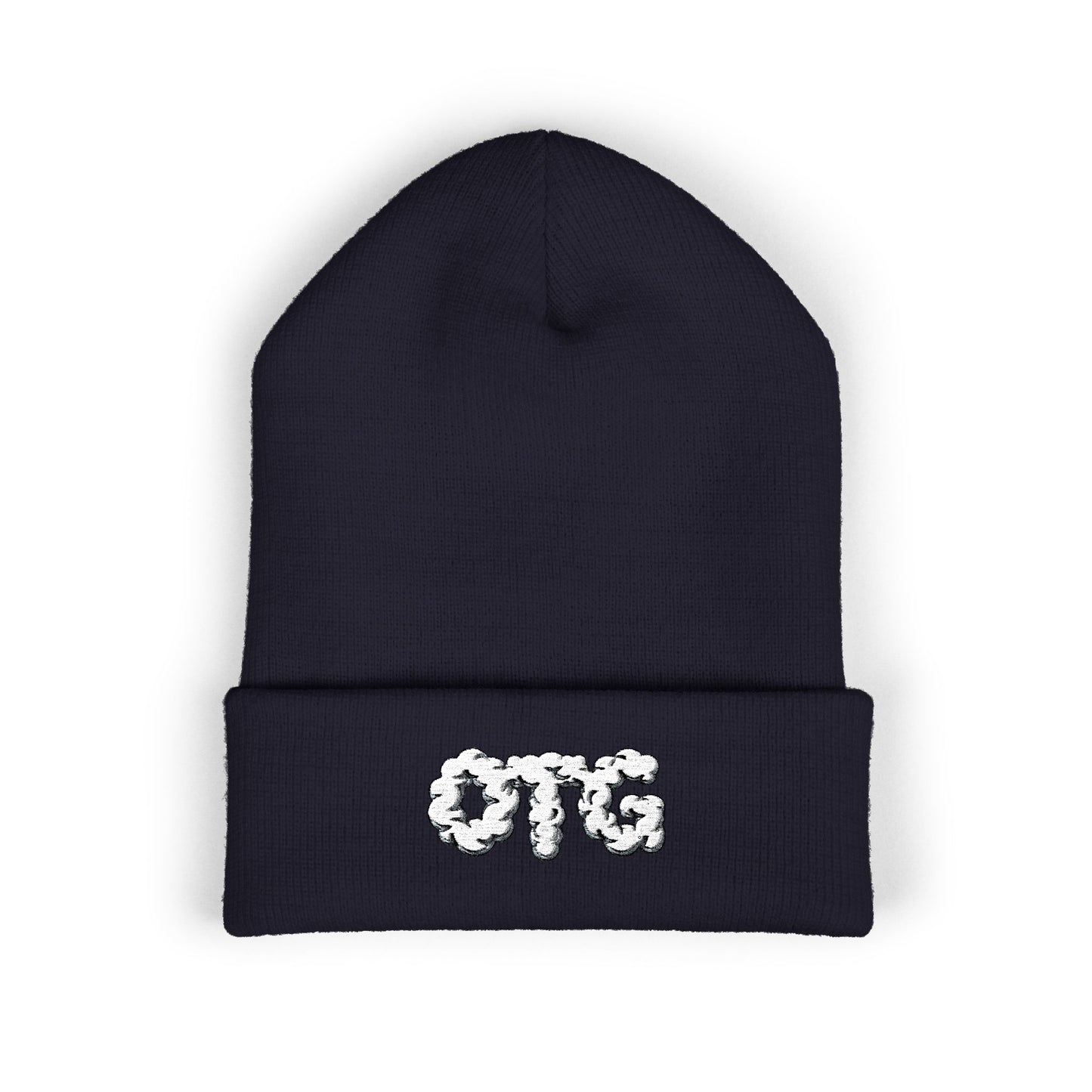 Embroidered OTG Beanie — Cozy Cuffed Knit Hat
