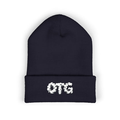 Embroidered OTG Beanie — Cozy Cuffed Knit Hat