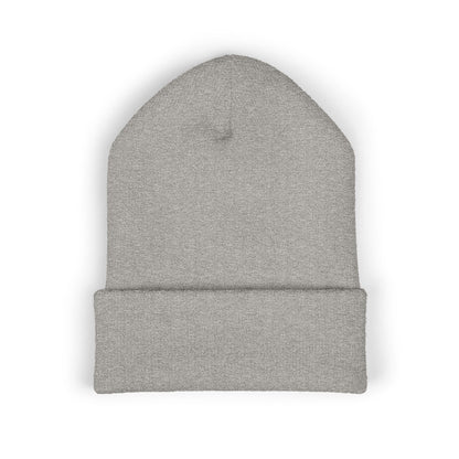Embroidered OTG Beanie — Cozy Cuffed Knit Hat