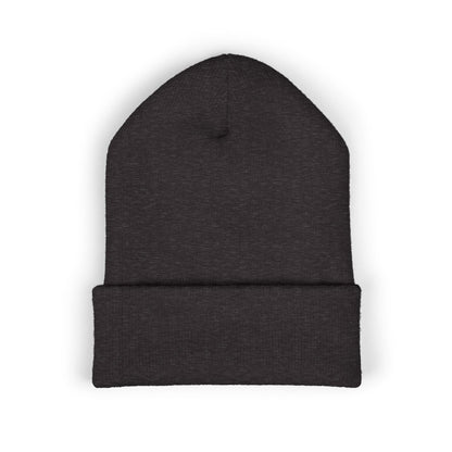 Embroidered OTG Beanie — Cozy Cuffed Knit Hat