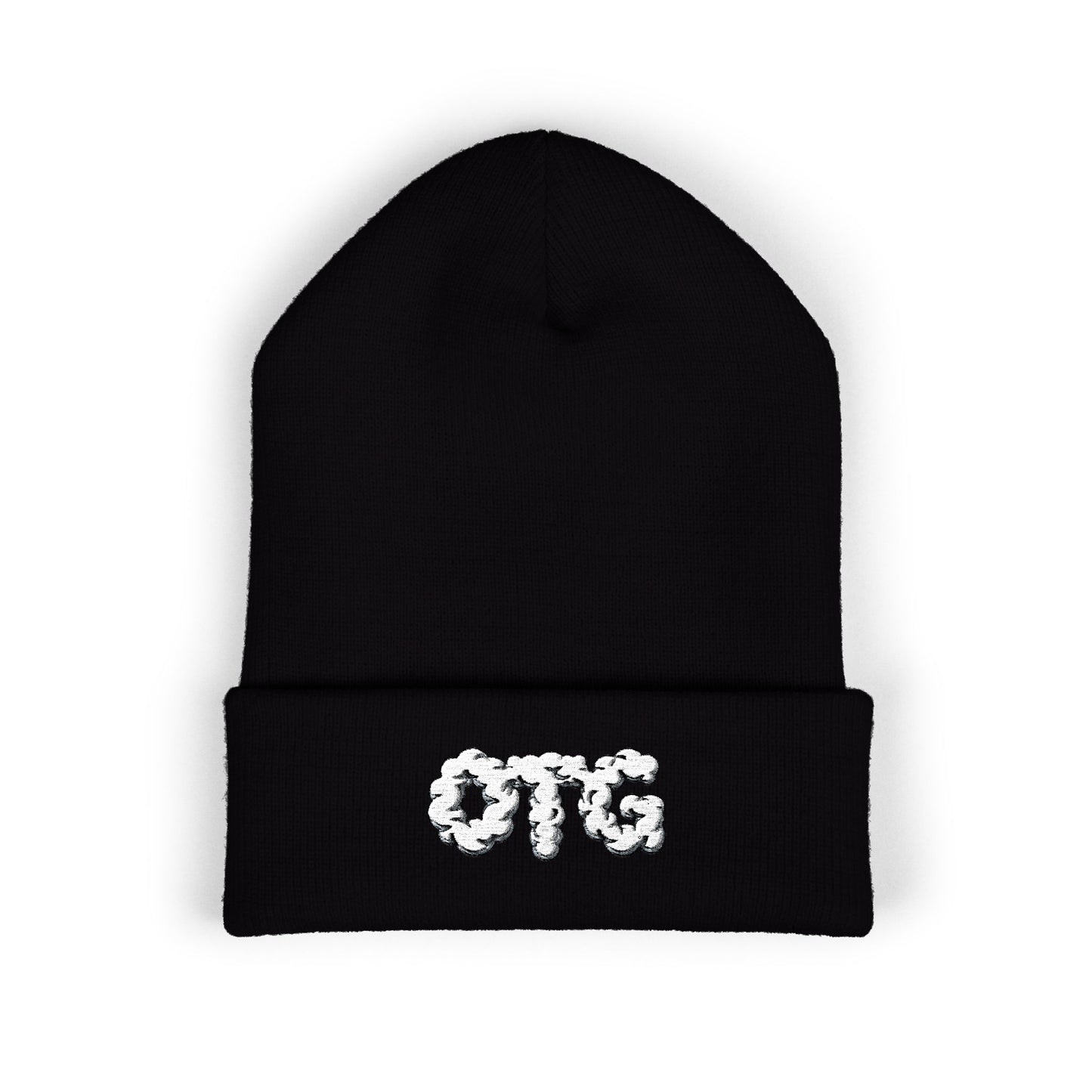 Embroidered OTG Beanie — Cozy Cuffed Knit Hat