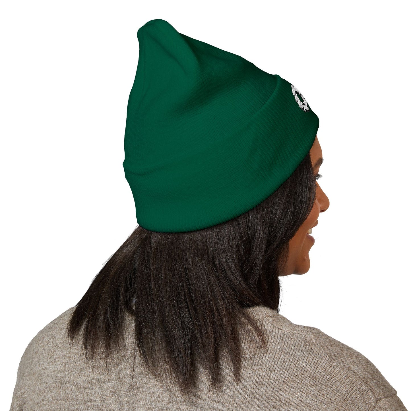 Embroidered OTG Beanie — Cozy Cuffed Knit Hat