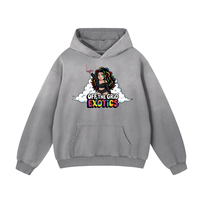 Heavyweight Sunfade Oversized Hoodie