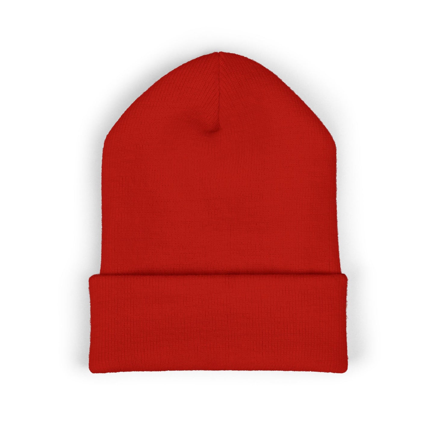Embroidered OTG Beanie — Cozy Cuffed Knit Hat