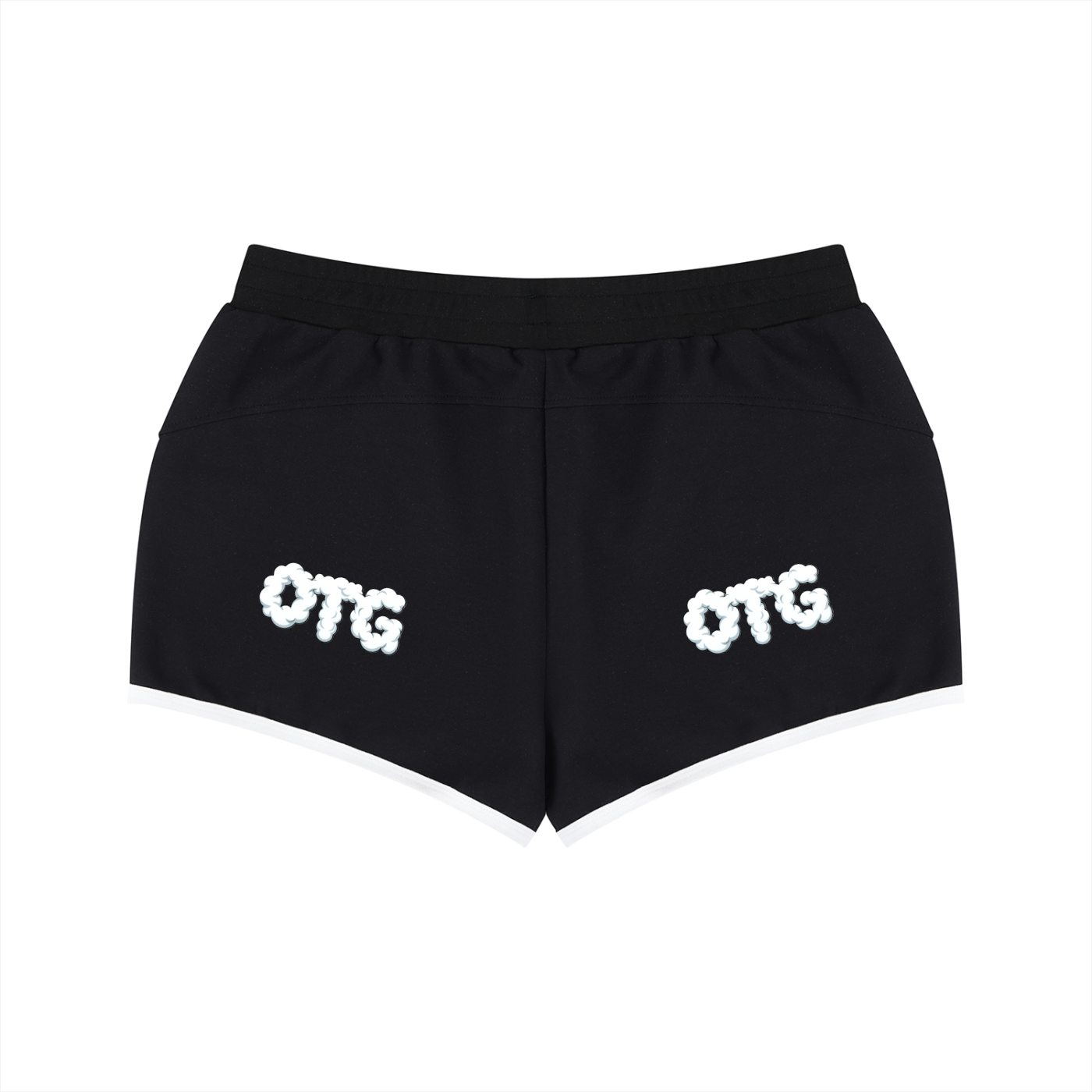 Women's Retro Contrast Binding Shorts