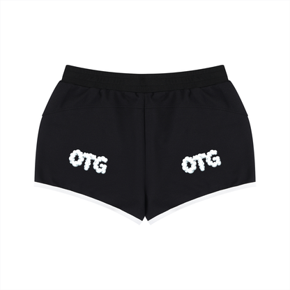 Women's Retro Contrast Binding Shorts