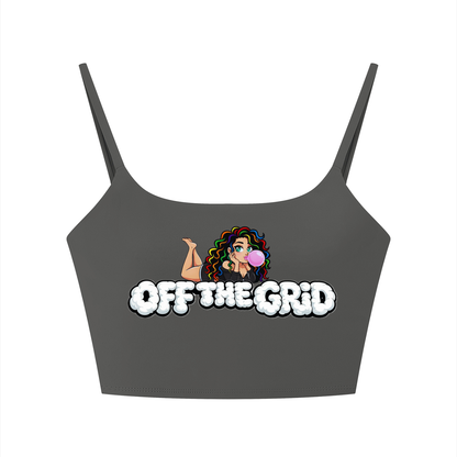 Women's Solid Color Sports Bra