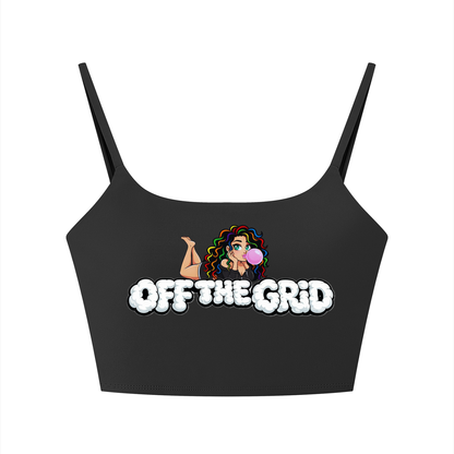 Women's Solid Color Sports Bra